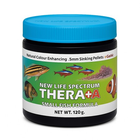 New Life Spectrum - Thera-A Small Fish .5mm Sinking Salt/Fresh - 120g