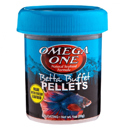 Omega One Betta Buffet Pellets 1ozoz (28Gr.)