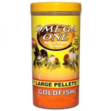 Omega One Large Goldfish Pellets 3oz (85Gr.)