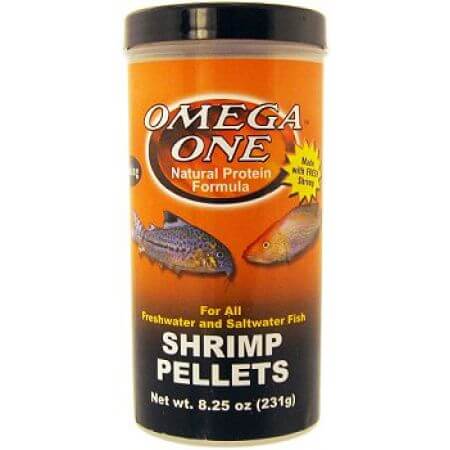 Omega One Shrimp Pellets 8.25oz (232Gr.)
