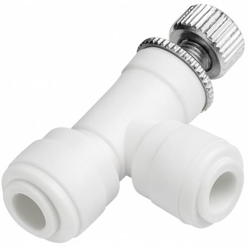 Osmosis tap with 2 quick-fit connections 9 mm (very finely adjustable)