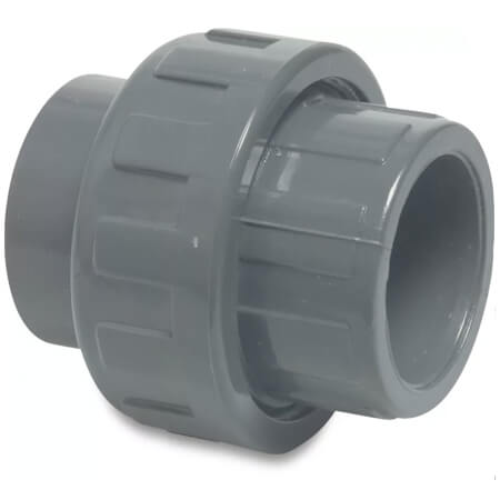 Baya digestión Renacimiento PVC 3-part coupling | PVC pipes, couplings, faucets & glue | Piping &  construction