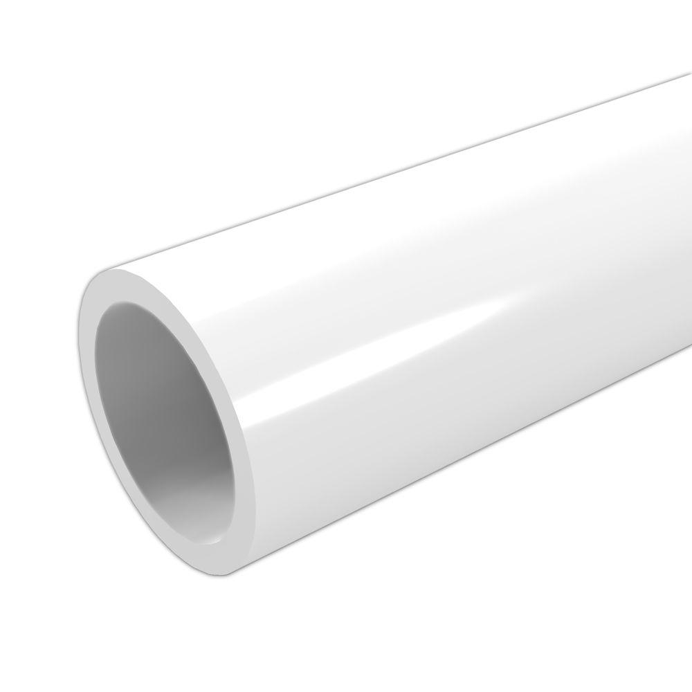 PVC tube 25mm - color white