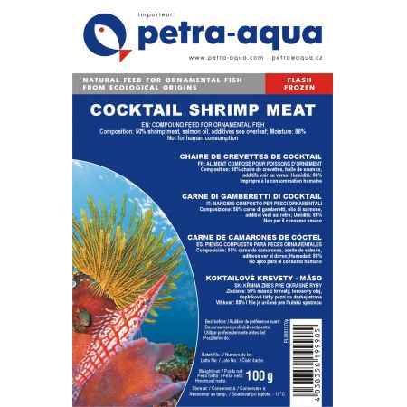 Petra Aqua Cocktail Shrimp Meat Frozen