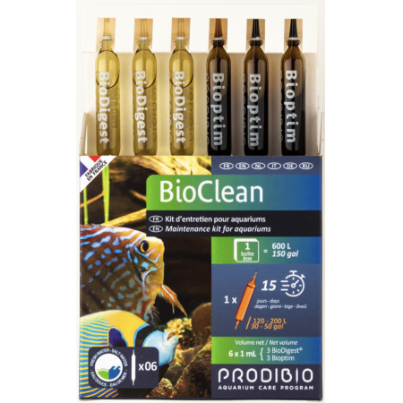 Prodibio BioClean (Fresh and sea water) 6 Ampoules