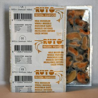 Ruto Mussels whole Blister a 100gr.