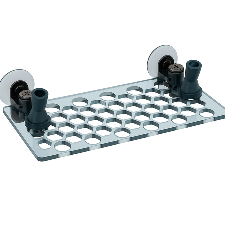 SMA - HBC Glass Frag Rack Pro 300 mm + 30° Holders