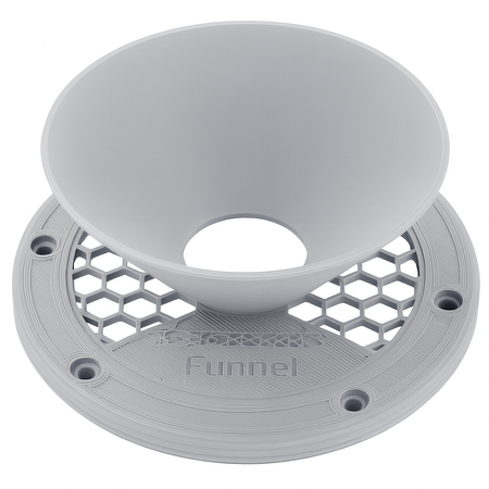 SMA - Screen Top Auto Feeder Funnel - Wit