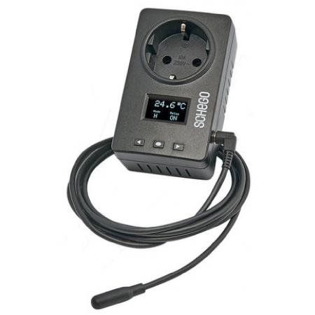 Schego Temperatuurregelaar TR2 met digitaal display (5m sensor cable)