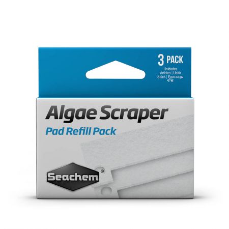 Seachem Algae Scraper Replacement Scrubber pads 3 pack