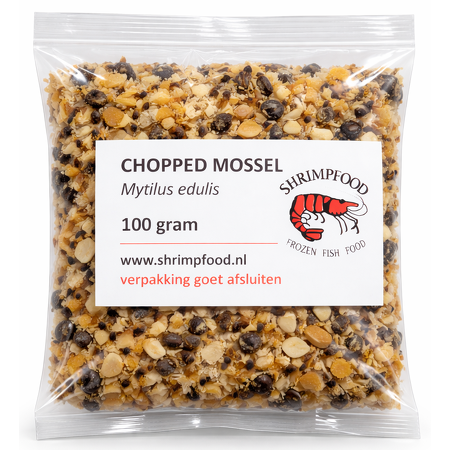 Shrimpfood - Mosselvlees Chopped - 100 g