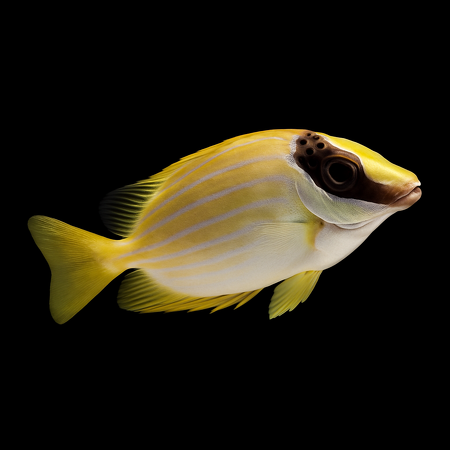 Siganus puellus (Masked Spinefoot) L