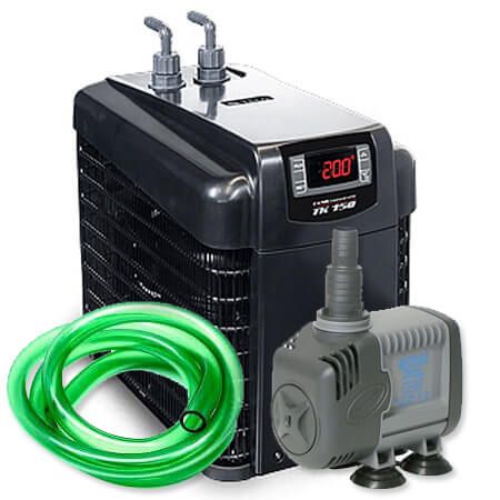 Teco chiller TK150 complete set with hose and pump (Second change)