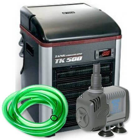 Teco cooler TK500H complete set with hose and pump (with heating)
