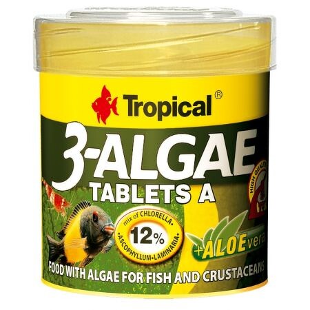 Tropical 3-Algae Tablets A (250ml)