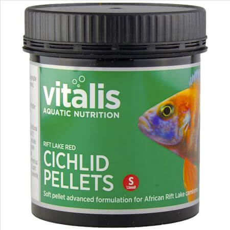 Vitalis Rift Lake Cichlid Pellets - Red 1.5 mm 300 g