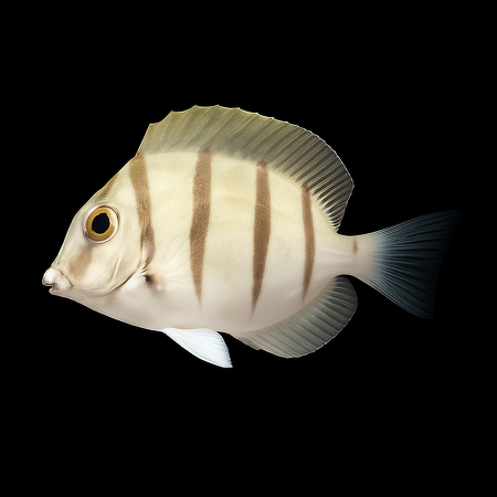 Acanthurus triostegus (Convict Doktersvis)