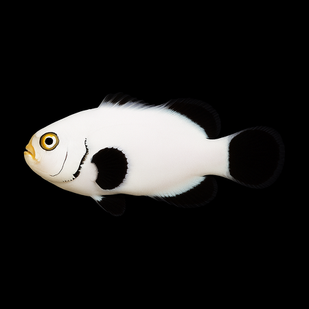 Amphiprion percula (Platinum) - DJM Bred