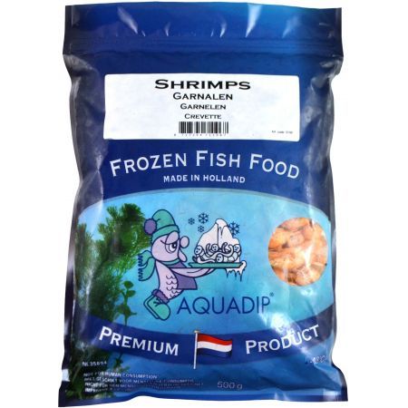 AQUADIP Shrimp – loose – mini zip-lock bag of 500 grams – frozen