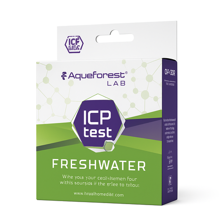 Aquaforest ICP Test Freshwater – Accurate water analysis for freshwater aquariums