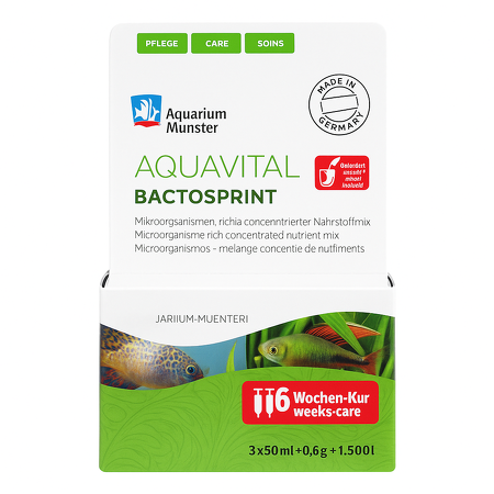 Aquarium Munster - AQUAVITAL BACTOSPRINT - 6 Weeks Cure