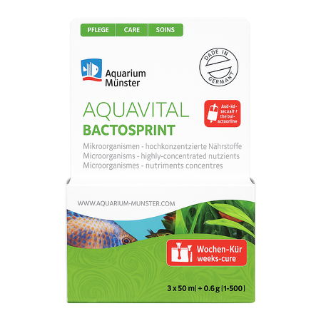 Munster Aquarium - AQUAVITAL BACTOSPRINT for up to 100 l