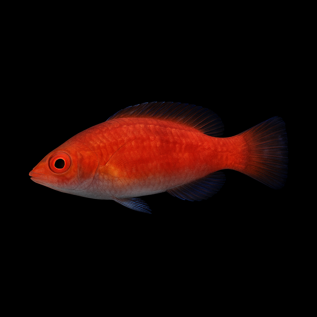 Cirrhilabrus naokoae (female) (Naoko fairy wrasse)