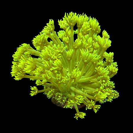 Goniopora Ultra green XL (Approx. 10-12 cm) WYSIWYG (1783884424279)