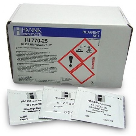 Hanna Reagentia Silica High Range (0 to 200 mg/l)