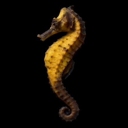 Hippocampus kuda (Yellowish) - Tank Bred