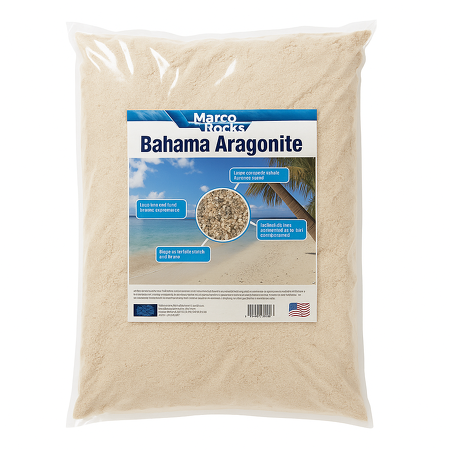 Marco Rocks - Bahama Aragonite - 1 bag - 10,2 kg