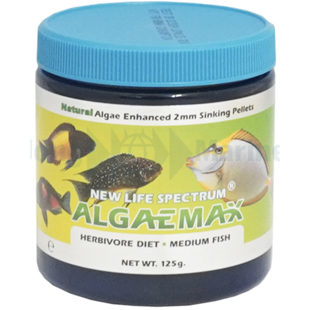 New Life Spectrum AlgaeMax Medium 2mm Algae Enhanced Pellet - 125g