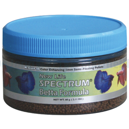 New Life Spectrum Betta Formula (1mm Semi-Float Salt/Fresh - 50g)