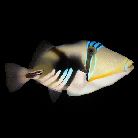 Rhinecanthus aculeatus – Picasso trekvis