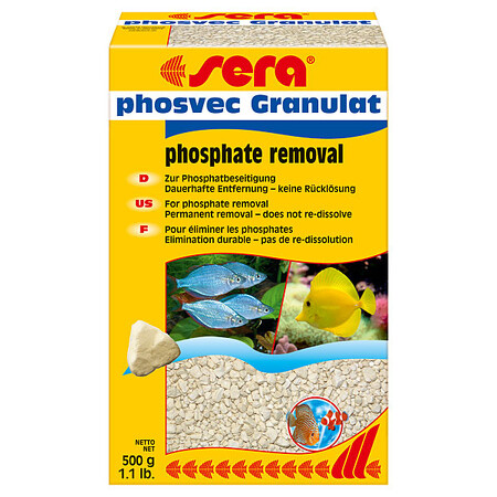 Sera Phosvec granules 500 grams, phosphate remover