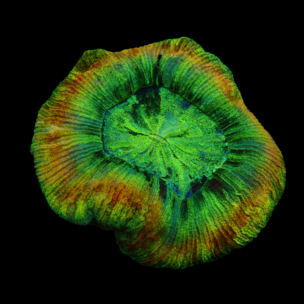 Trachyphyllia Rainbow Mastergrade L (Ong. 8-9 cm) WYSIWYG (1776192542970)