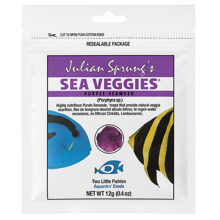 Two little fishies - SeaVeggies Purple Seaweed