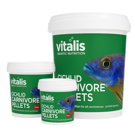 Vitalis - Cichlid Carnivore Pellets 1.5mm - 18kg