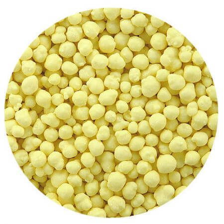 sulfur pellets per 2 kg.